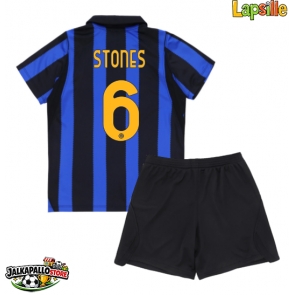 Inter Milan John Stones #6 Kotipaita Lapsille 2026-27 Lyhythihainen (+ shortsit)